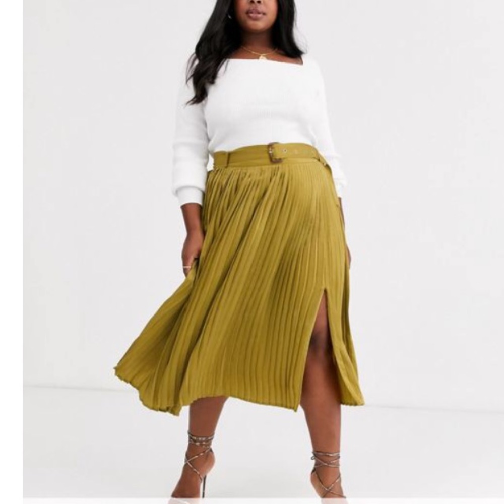 Neon Rose Midi Skirt *Never been worn*